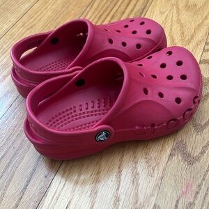 Crocs Red, Size 13
